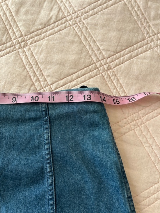 NWT Free People Denim Skirt (size 12) - Picture 7 of 8